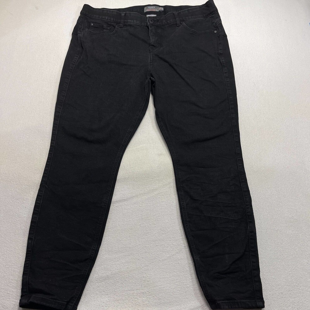 TORRID Bombshell Skinny Black Denim Womens Jeans Premium Stretch Size 22R